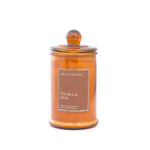 TONKA & OUD  Luxury Scented Candle | 100% Natural Soy Wax & IFRA Certified Non Toxic Fragrance ,Lead Free Wick | 150 GMS