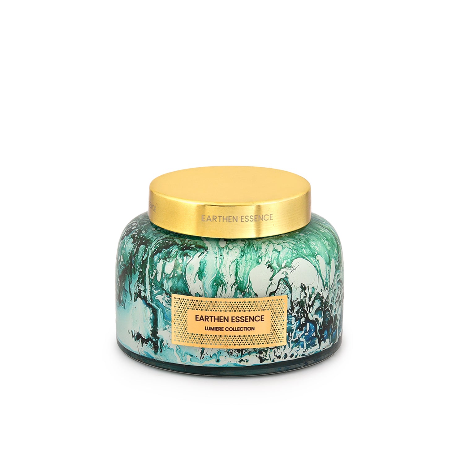 ENCHANTED FOREST Luxury Scented Candle  | With IFRA Certified Fragrance | 100% Natural Soy Wax Eco-friendly | Smokeless & Non-Toxic | 300gm