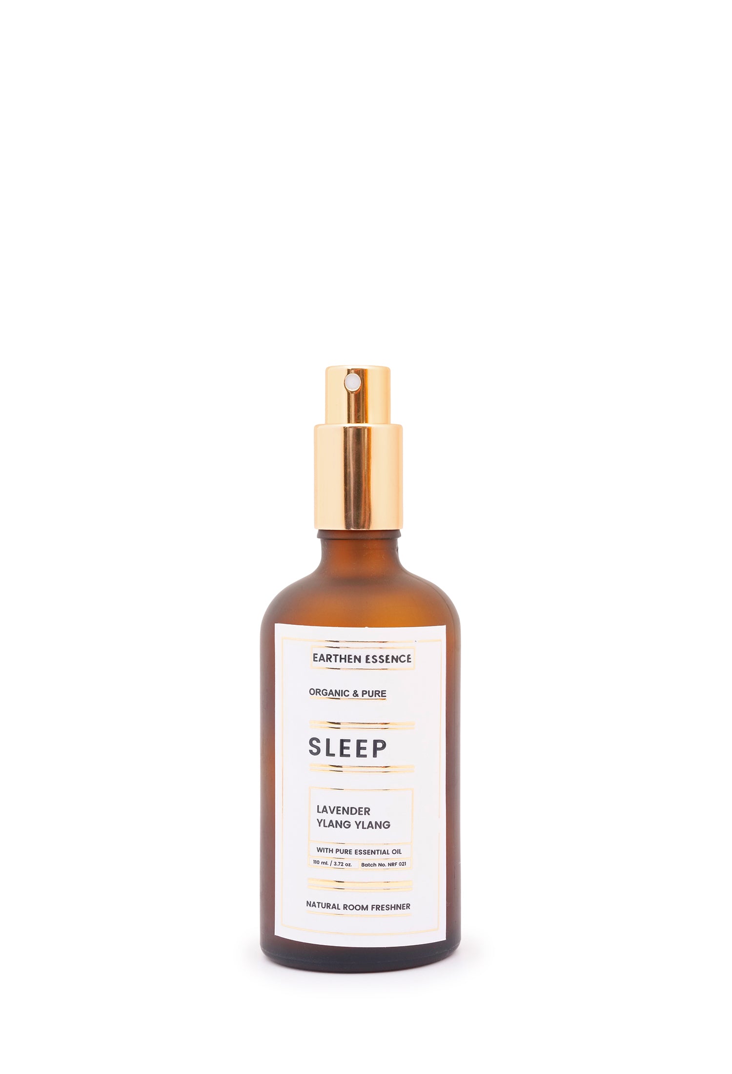 SLEEP Organic Room Freshner, Linen and Pillow Spray 110 ml with Pure Essential Oil LAVENDER, and YLANG YLANG.