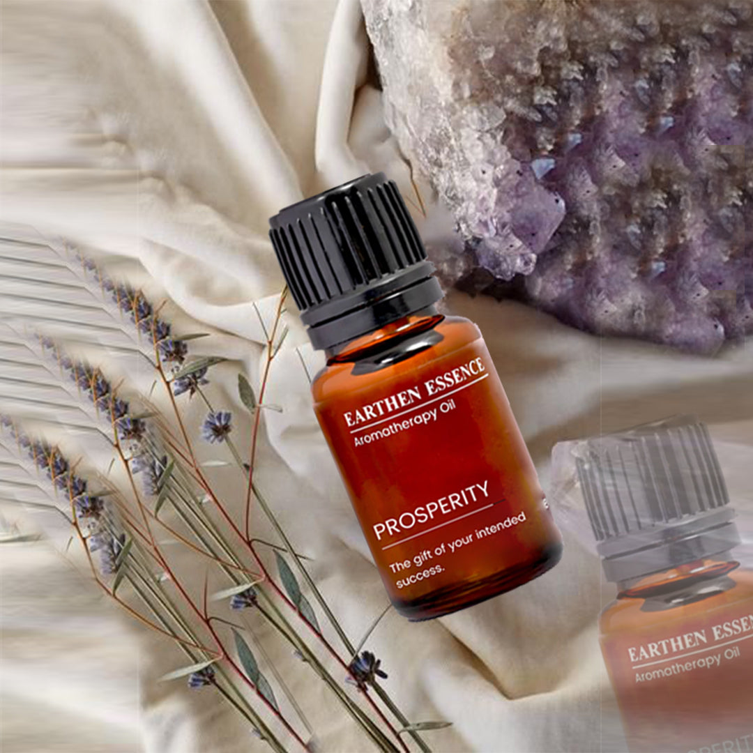Aromatherapy oil PROSPERITY | Blend of pure Essential Oils | 100% Therapeutic Essential Oil | Attract Good Fortune and Wealth | Promotes Abundance and Success |100% Pure & Natural | Easy To Use| 10 ml