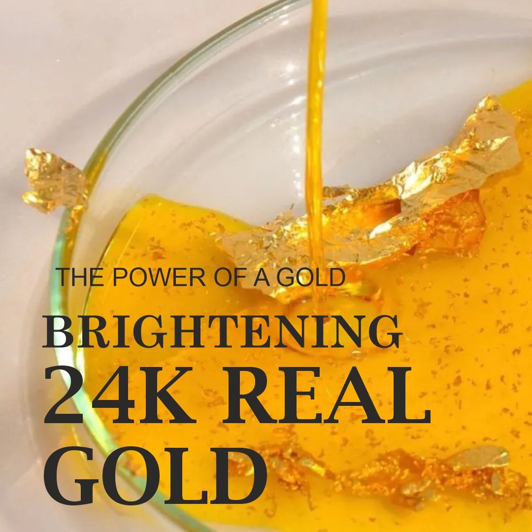 24k Gold Face Serum for Skin Brightening 