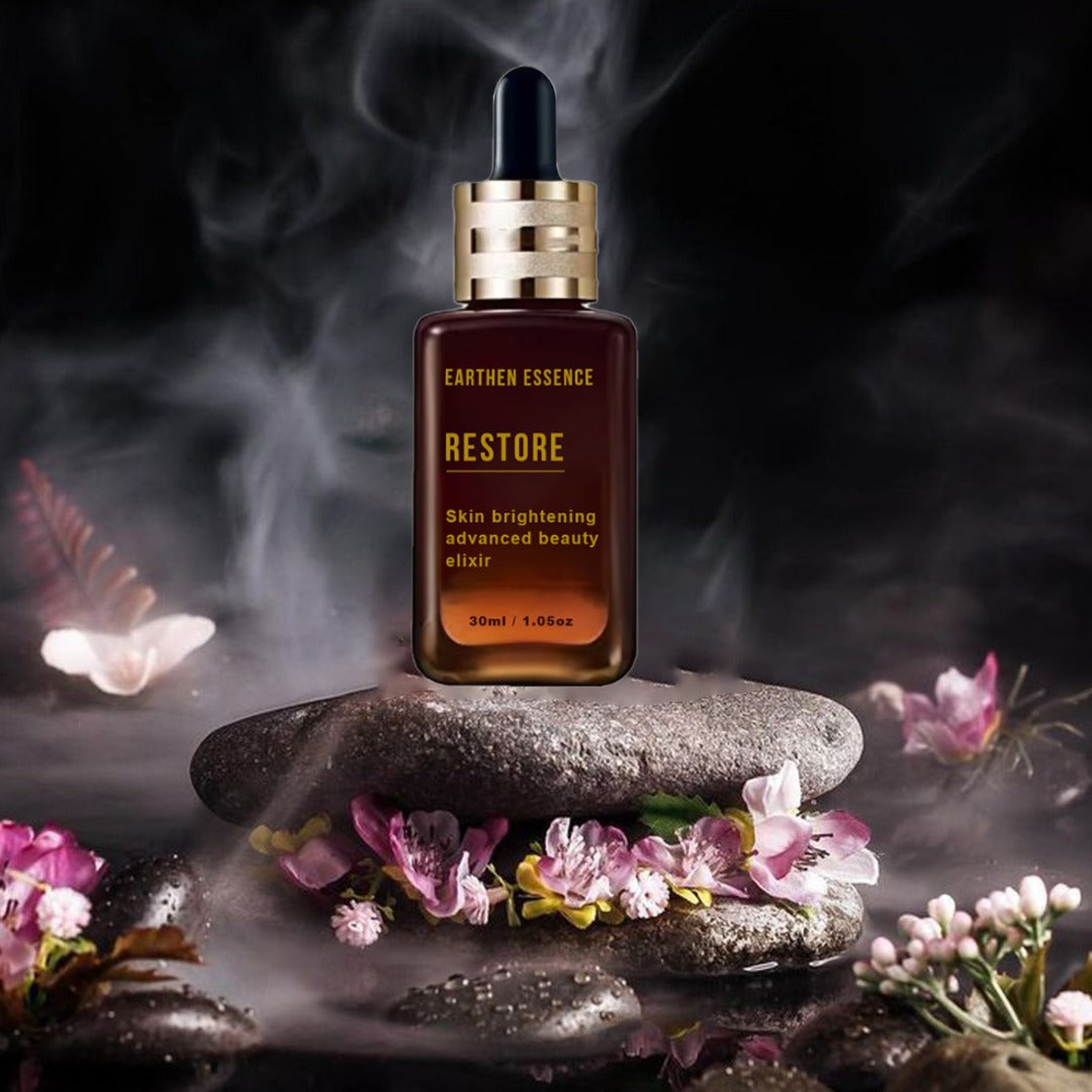 Face Elixir RESTORE | Advance AGE DEFYING SerumNon Greasy & Quick Absorbing | for Skin Brightening | Advance Repair Formula | Collagen Booster & Firming Antiaging Advance Boosting Serum | 30ml.