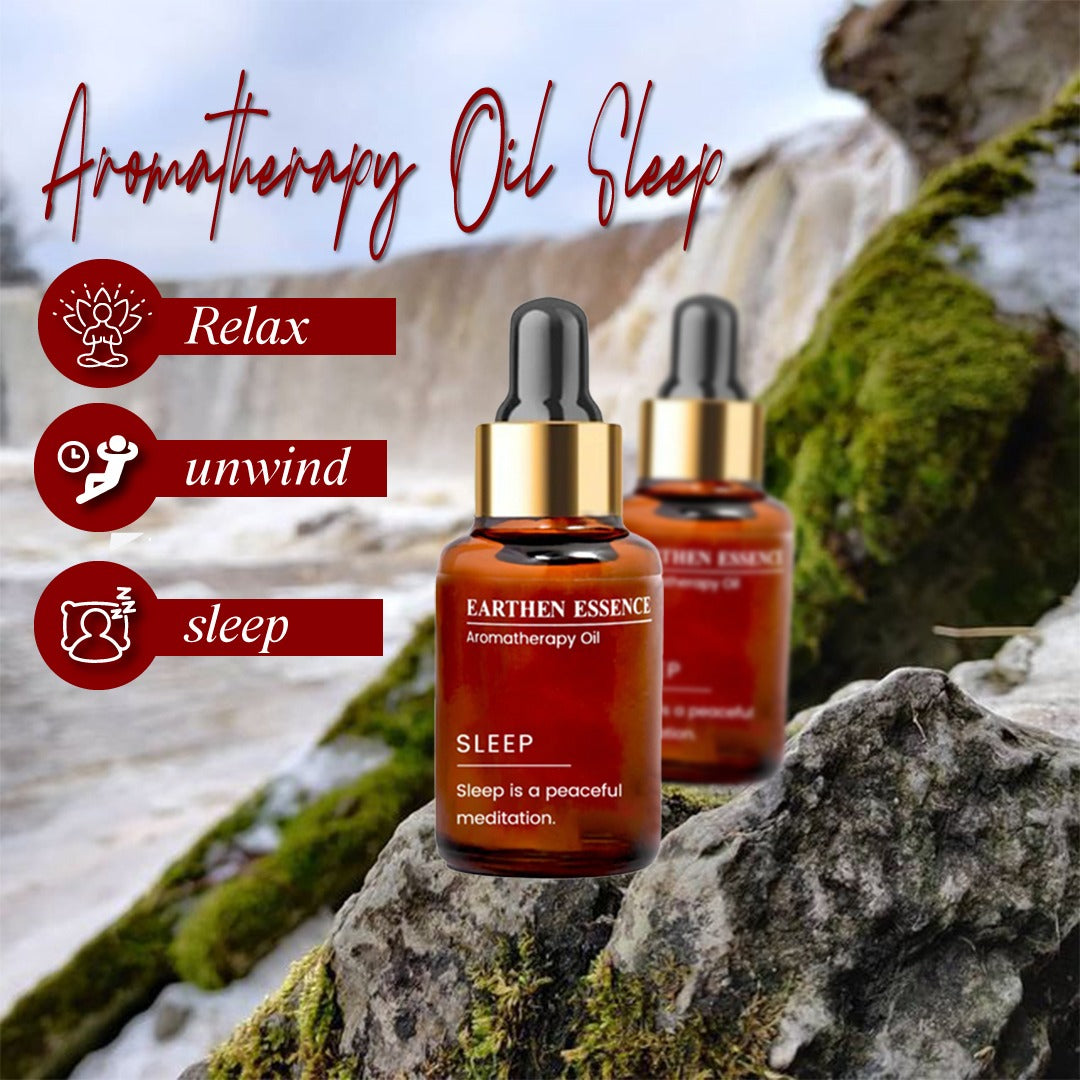 Aromatherapy oil Dream SLEEP | Blend of pure Essential Oils | 100% Therapeutic Essential Oil | Reduce Insomnia & Restless Sleep | Improve Sleep Quality | 100% Pure & Natural | Easy To Use| 10 ml