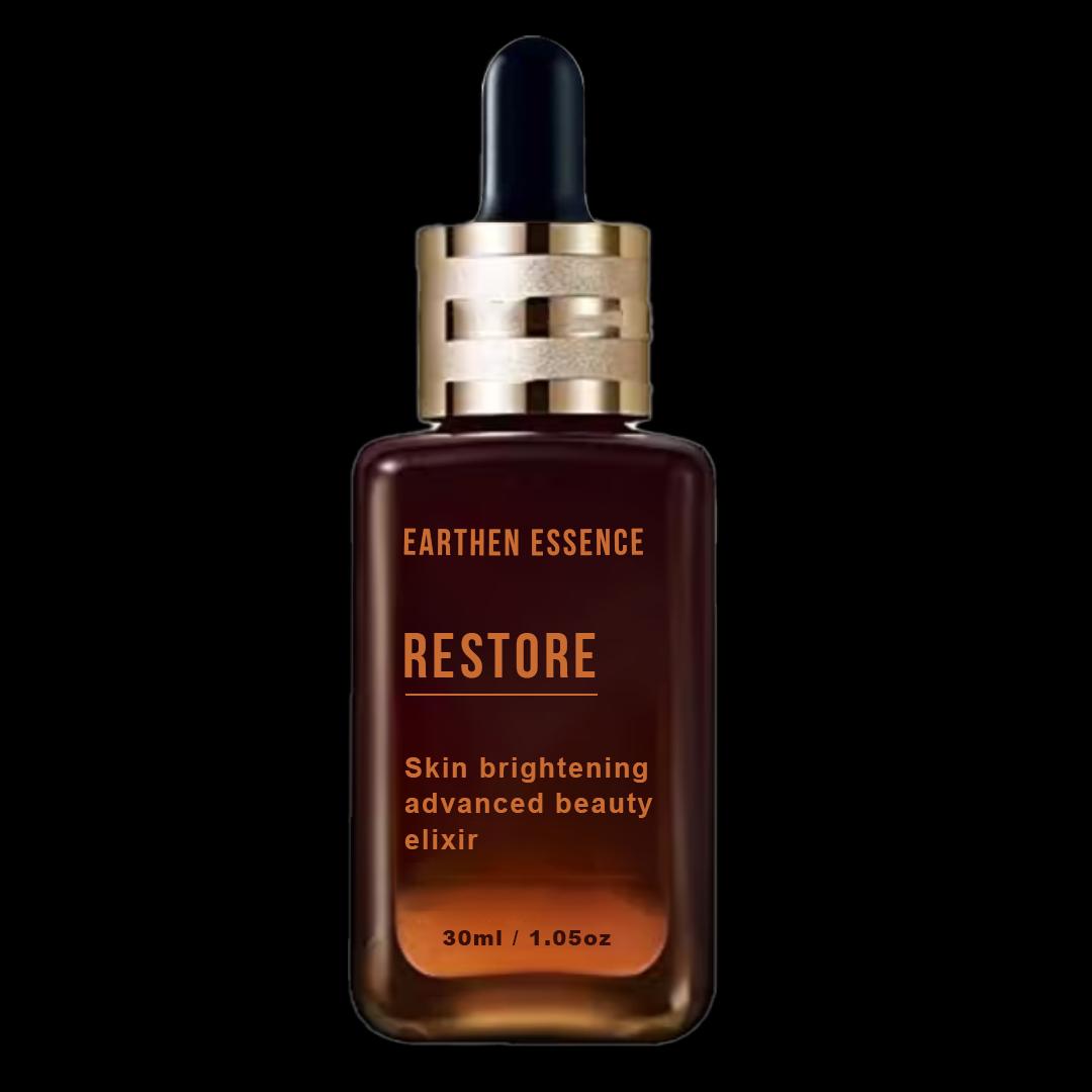 Face Elixir RESTORE | Advance AGE DEFYING SerumNon Greasy & Quick Absorbing | for Skin Brightening | Advance Repair Formula | Collagen Booster & Firming Antiaging Advance Boosting Serum | 30ml.