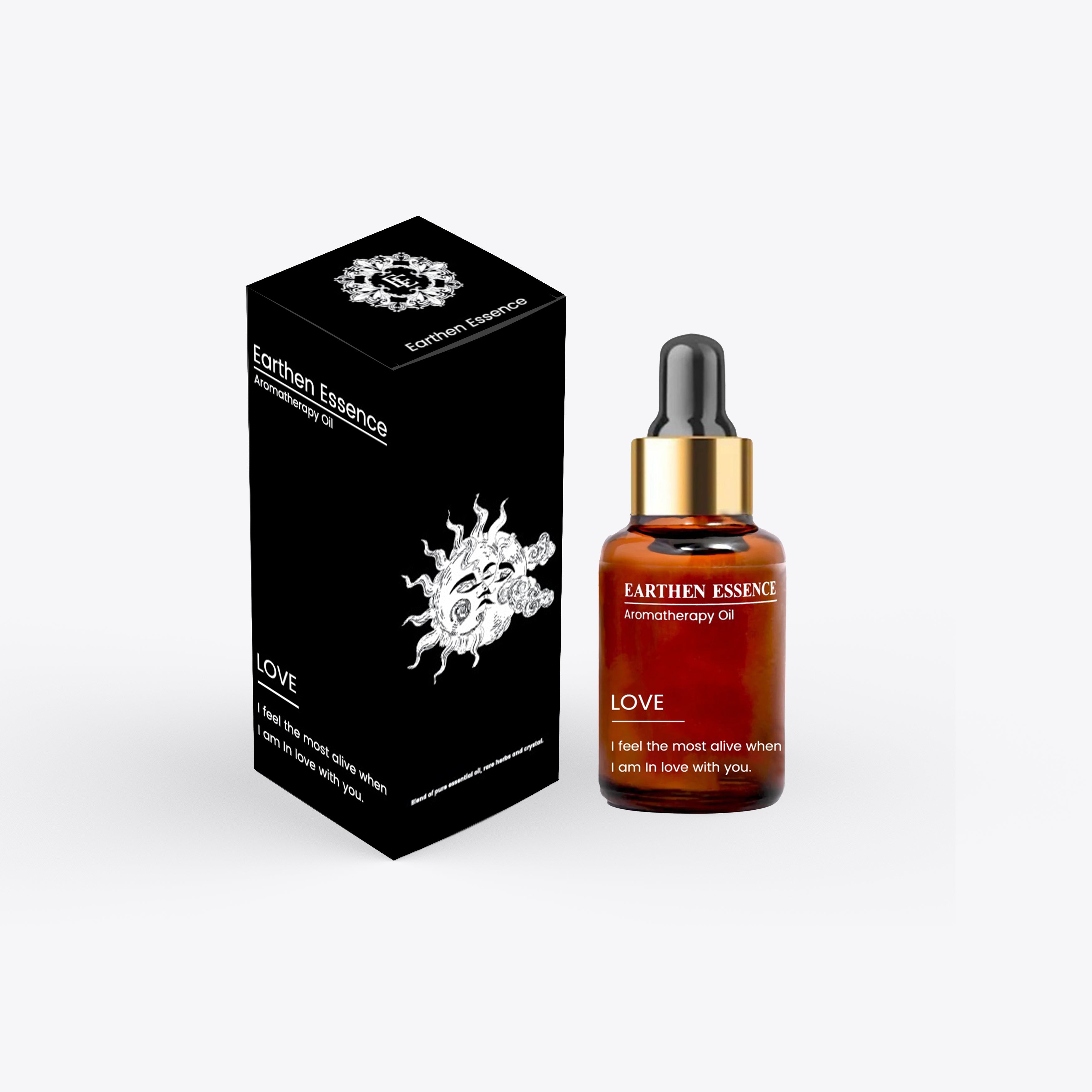 Aromatherapy oil LOVE | Blend of Pure Essential Oils | 100% Therapeutic Essential Oil | Attract Love and Deepen Connection | For Love and Passion |100% Pure & Natural | Easy To Use | 10 ml