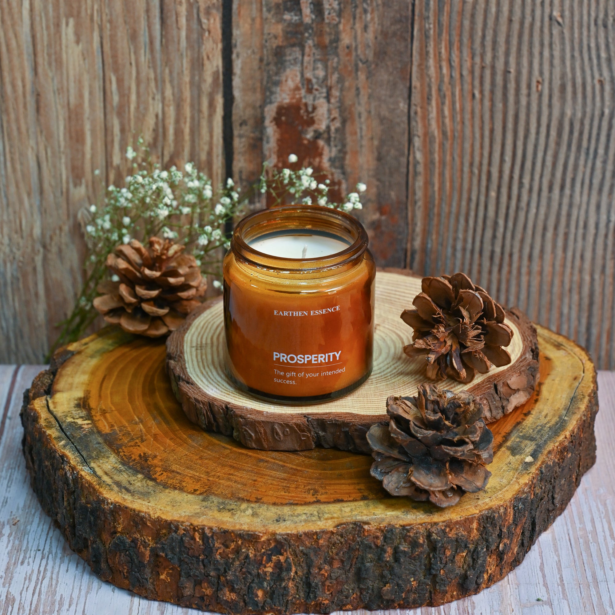 Aromatherapy | Meditation Candle -PROSPERITY |To Attract Abundance, Wealth, Success & Prosperity | With Pure Soy Wax & Blend of Pure Essential Oil | 100gm