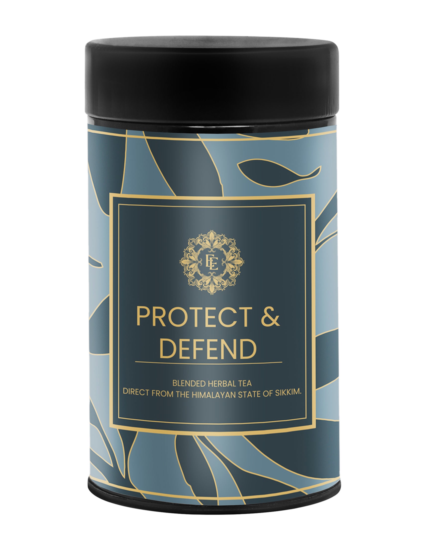 PROTECT & DEFEND Herbal Tea | Green Tea and Blend of 12 Herbs | Healing Tea, Helps Protect From Cough & Cold, Strengthen Immunity | 100gm