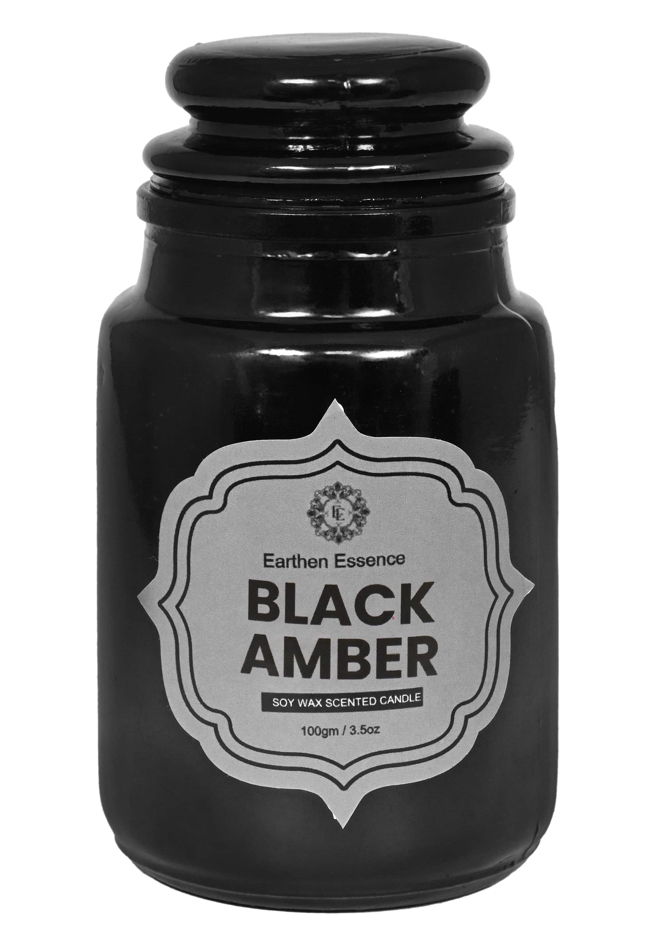 Yankee Jar Black Amber Fragrance Pure Soy Wax Luxury Scented Candle