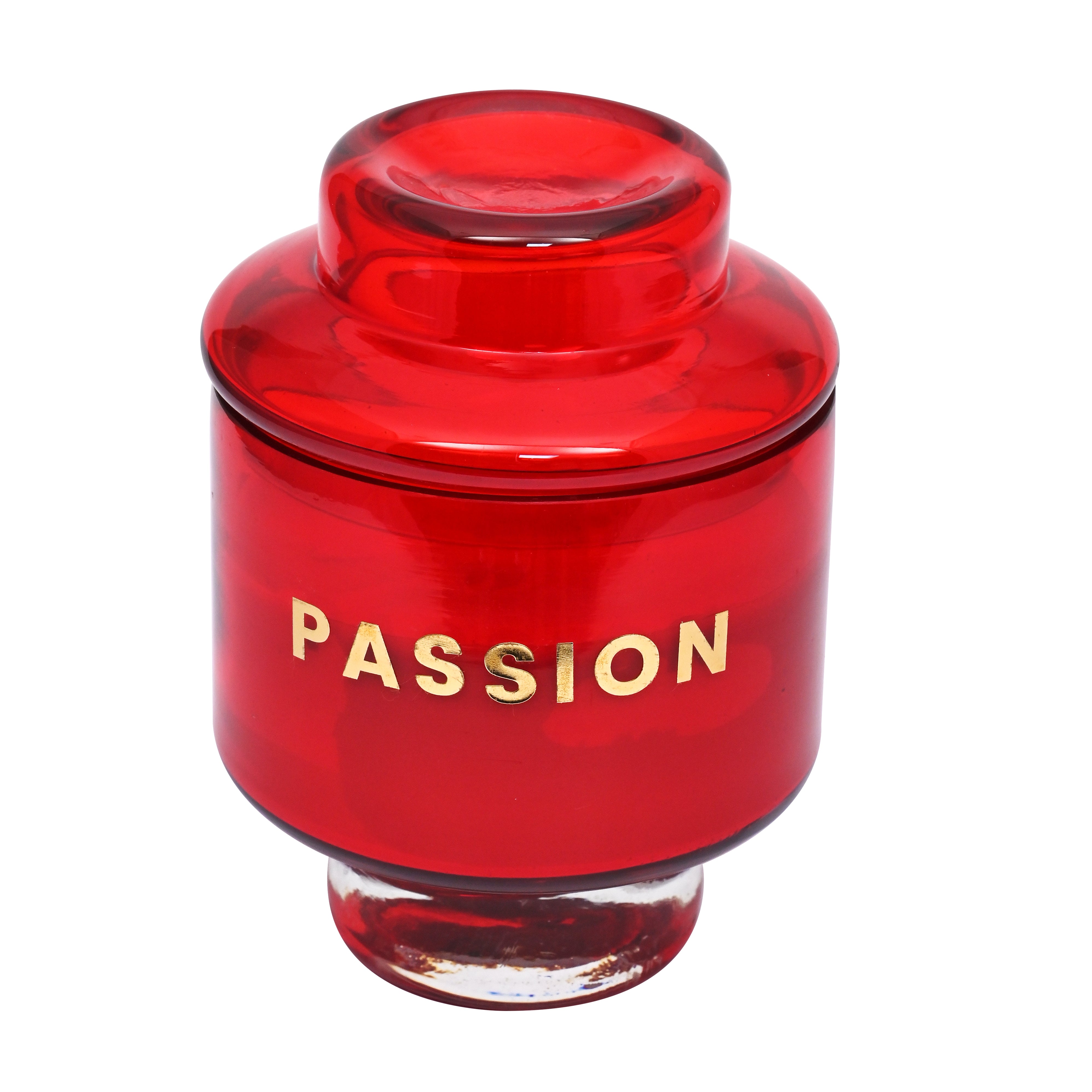 PASSION Luxury Scented Candle| Serene Aroma | 100% Natural Soy Wax Eco-friendly | Hand poured 3 Wick Lead Free Cotton wick | 380gm