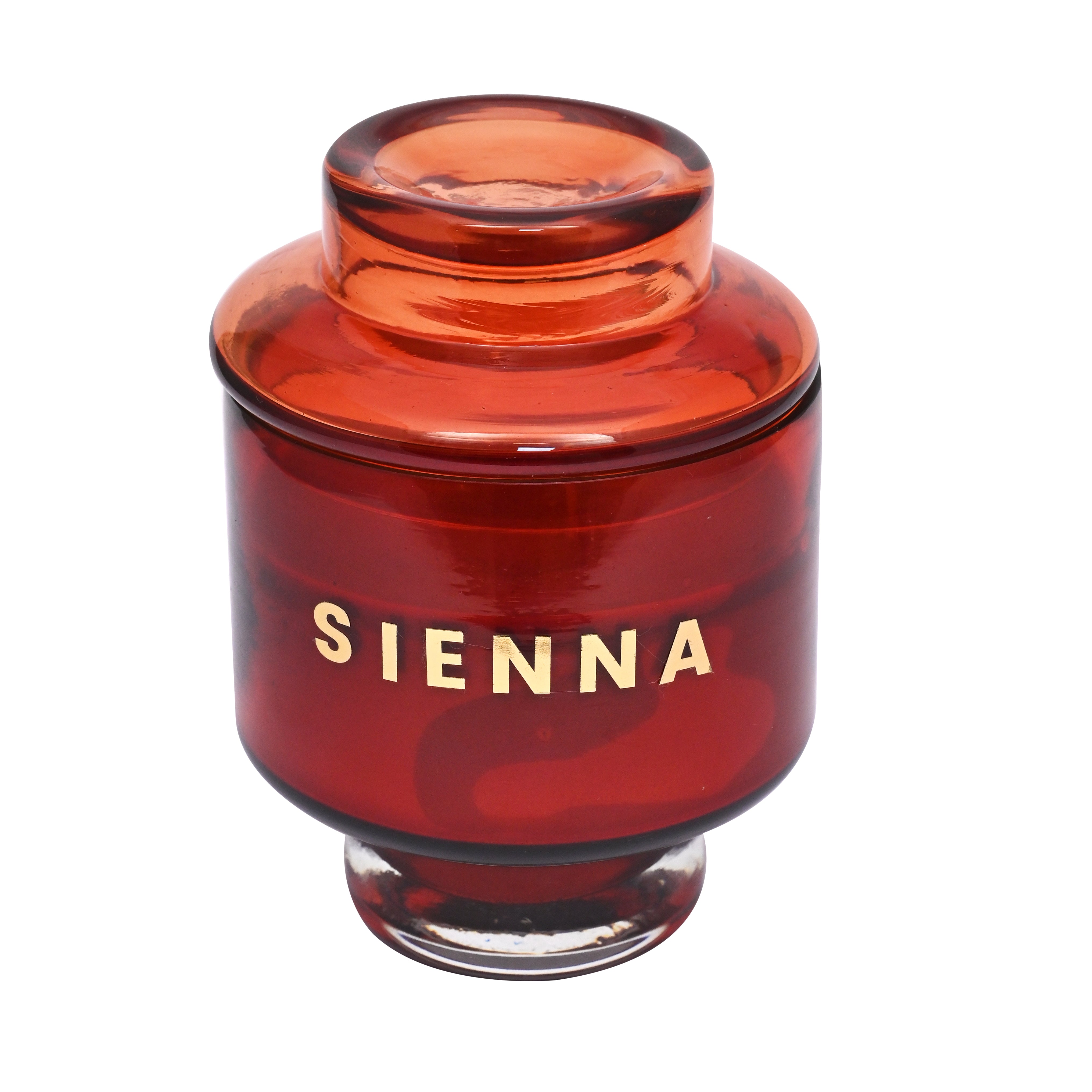 Luxury Scented Candle SIENNA |  Luxury Scented Candle| Serene Aroma | 100% Natural Soy Wax Eco-friendly | Hand poured 3 Wick Lead Free Cotton wick | 380gm