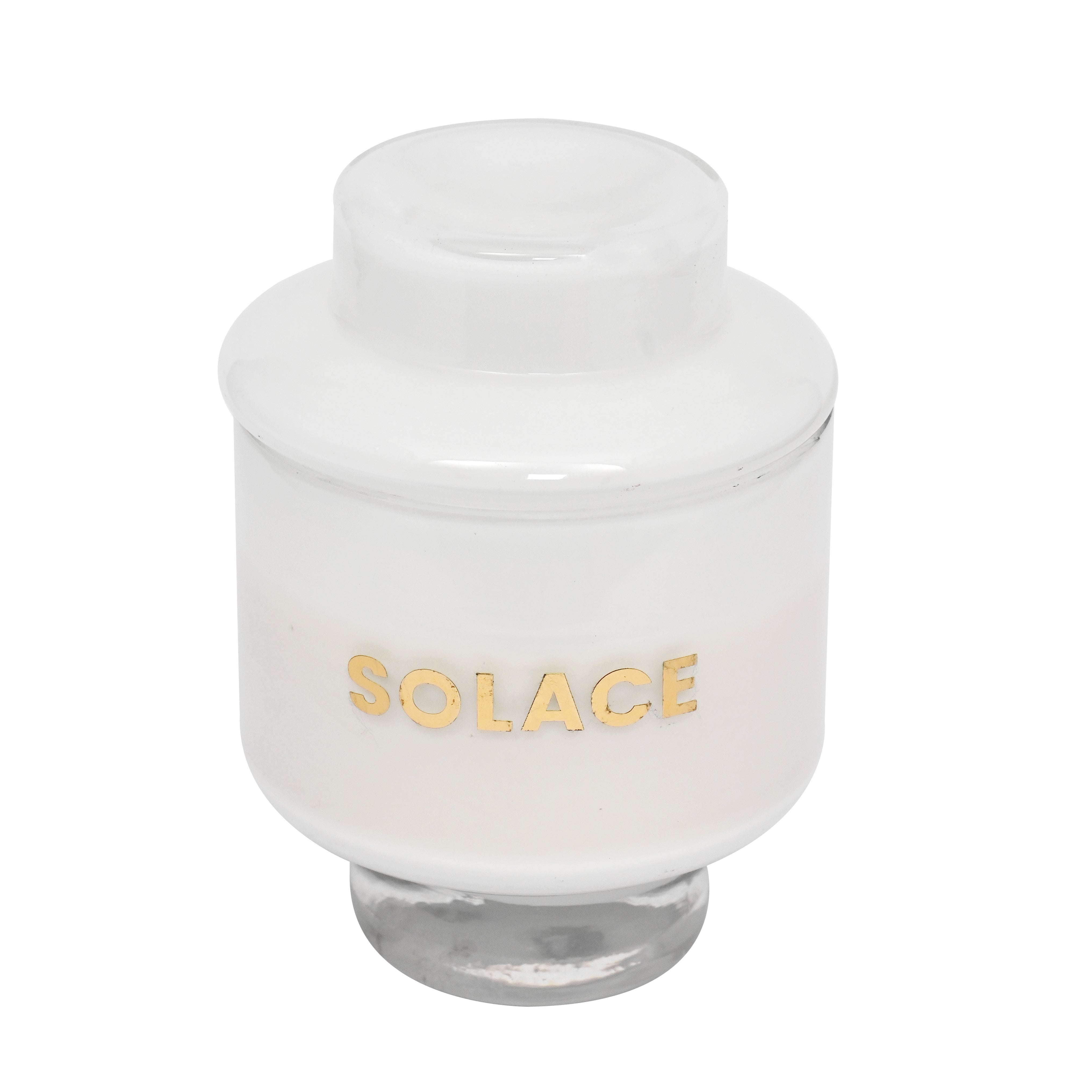 Luxury Scented Candle SOLACE | Luxury Scented Candle| Serene Aroma | 100% Natural Soy Wax Eco-friendly | Hand poured 3 Wick Lead Free Cotton wick | 380gm