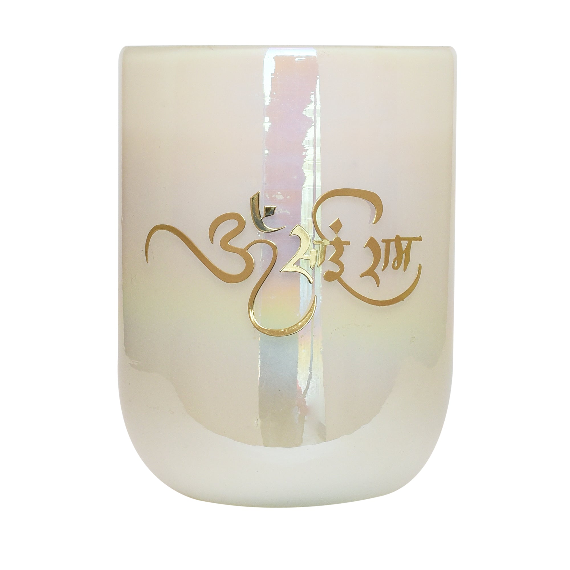 Divine SAI RAM Luxury Scented Candle  | With IFRA Certified Fragrance TUBEROSE | 100% Natural Soy Wax Eco-friendly | Smokeless & Non-Toxic | 220gm
