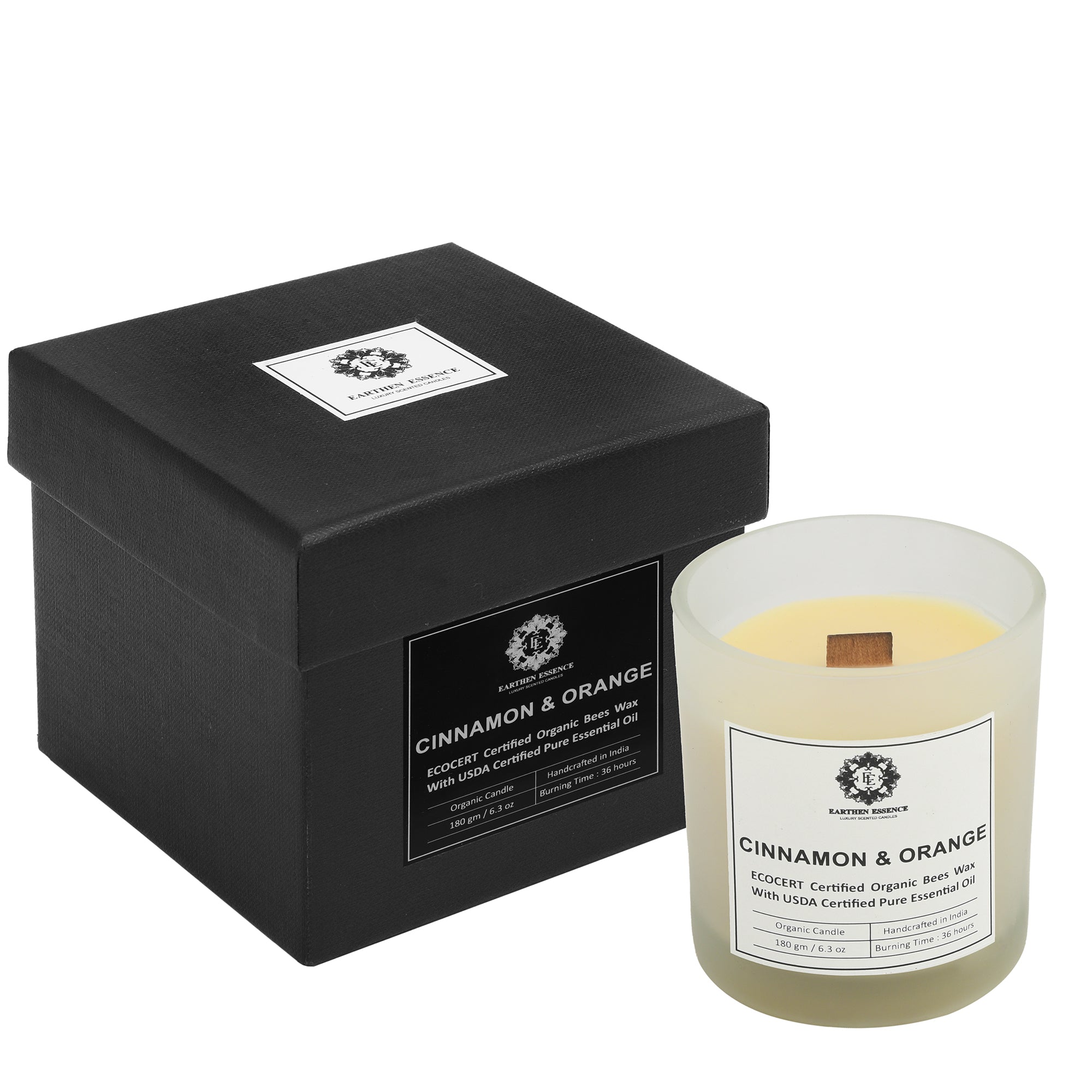 Organic Bee Wax Fragrance Candle
