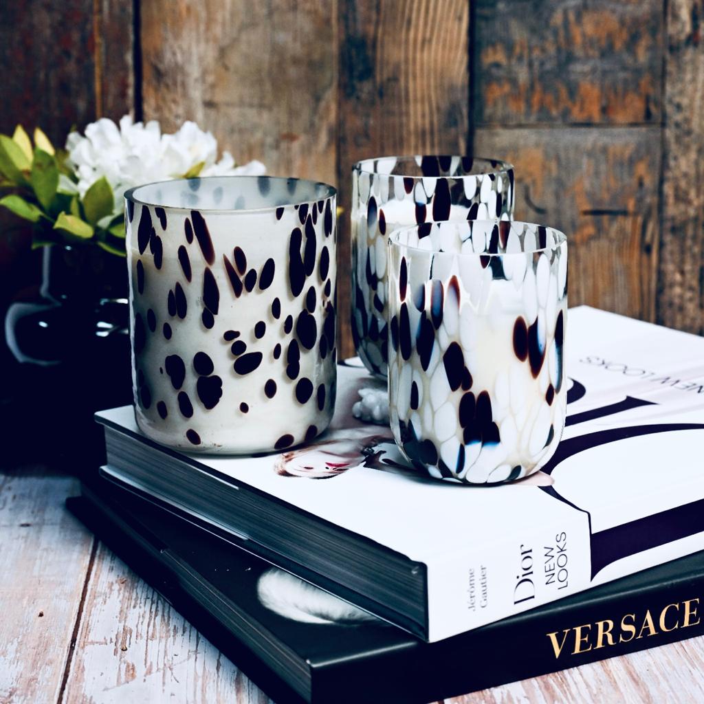 TOBACO & VANILLA Luxury Scented Candle | 100% Natural Wax & Lead Free Cotton Wick | Smokeless & Non-Toxic Candles | 250gm