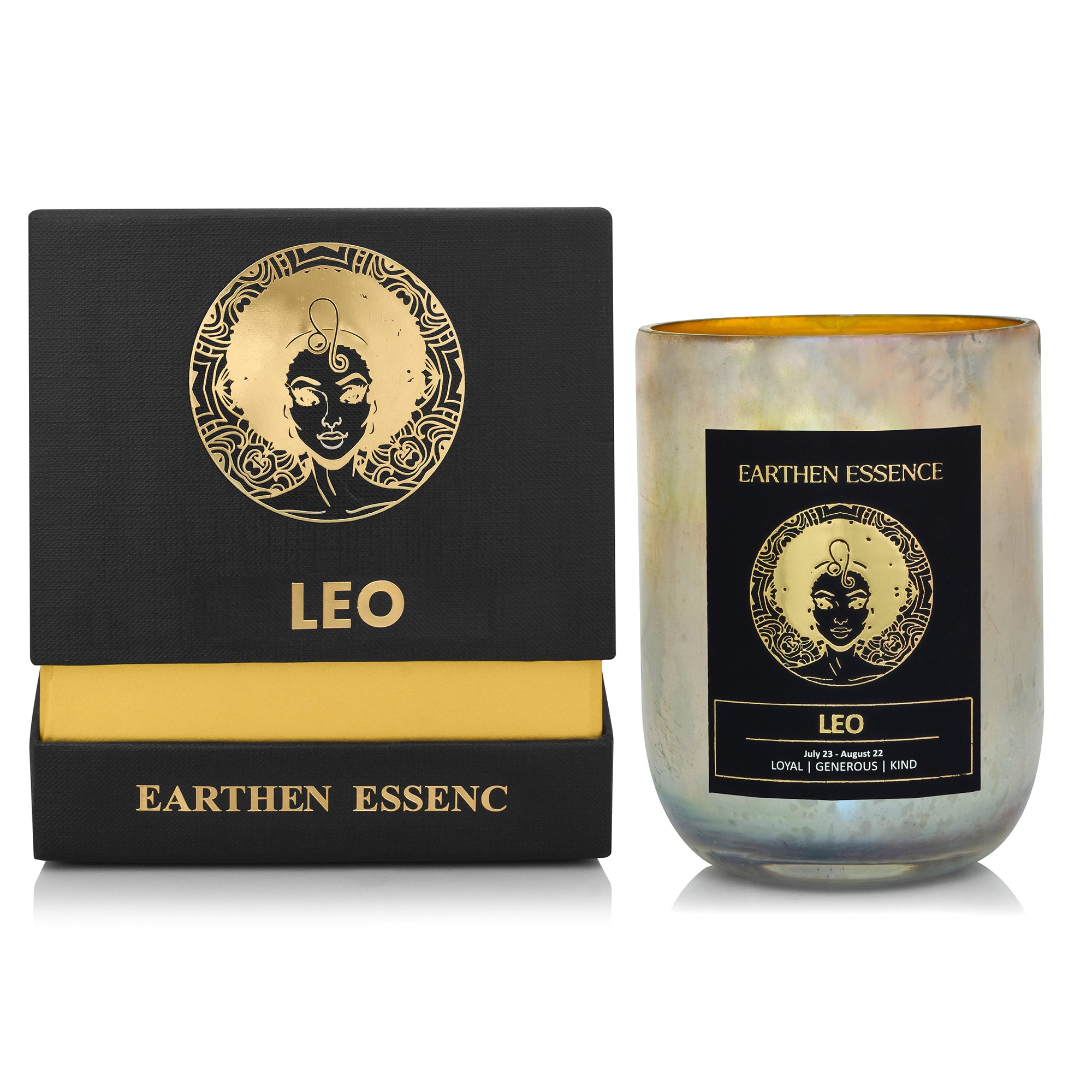 LEO Zodiac scented Candle | With Natural Soya Wax and IFRA certified Fragrance CINNAMON, AMBER, MUSK | 220gm