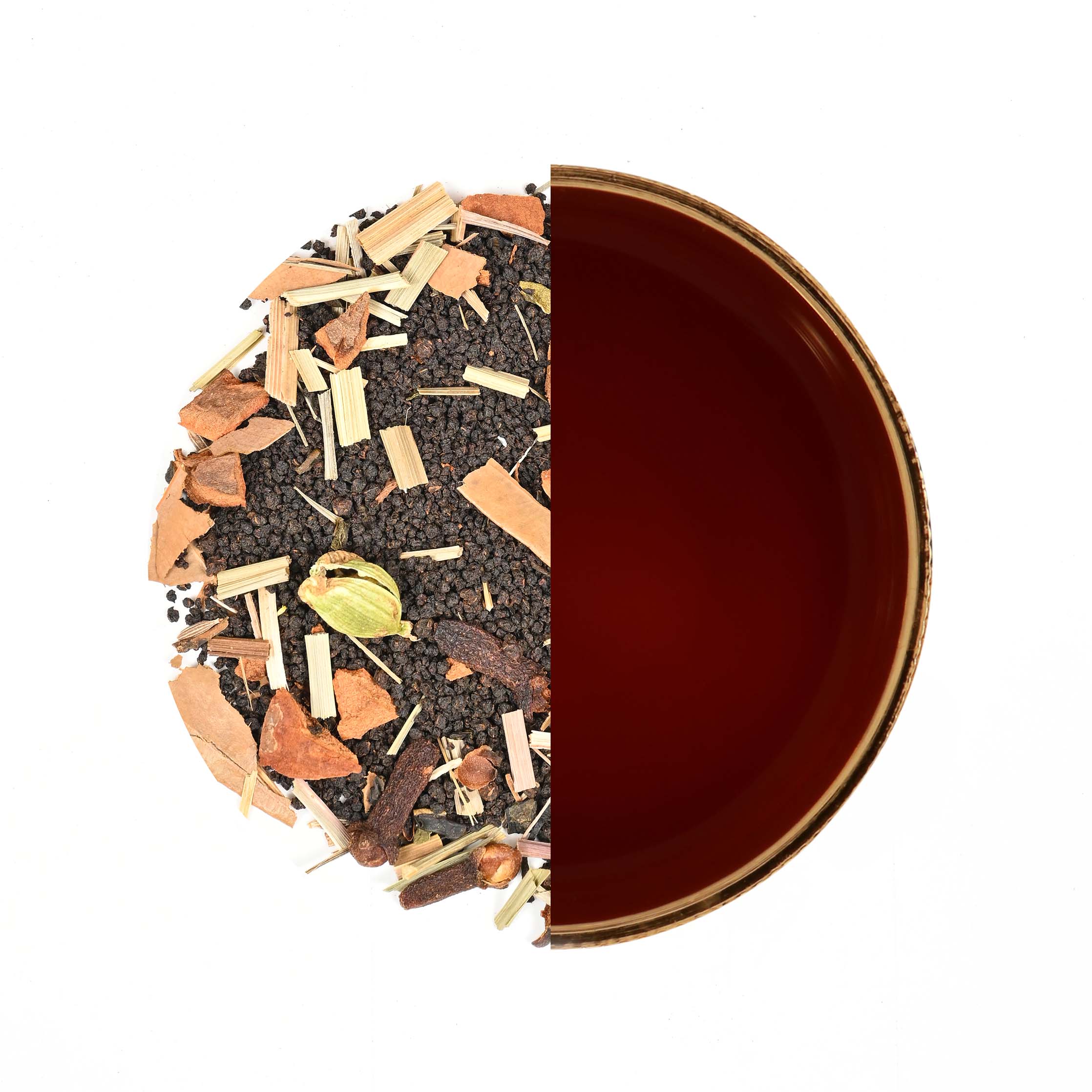 ASSAM MASALA Tea | CTC Tea With Cinnamon, Cardamom, Ginger, Tulsi & Clove 100gm