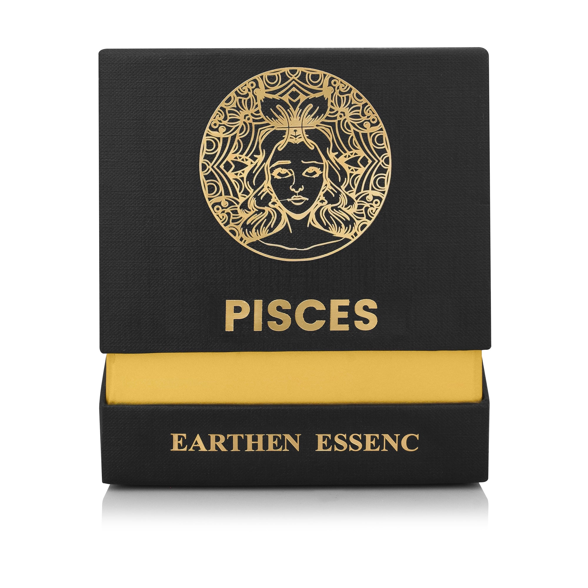 PISCES Zodiac  scented Candle With Natural Soya Wax and IFRA certified Fragrance SANDALWOOD, BERGAMOT & ORANGE | 220gm