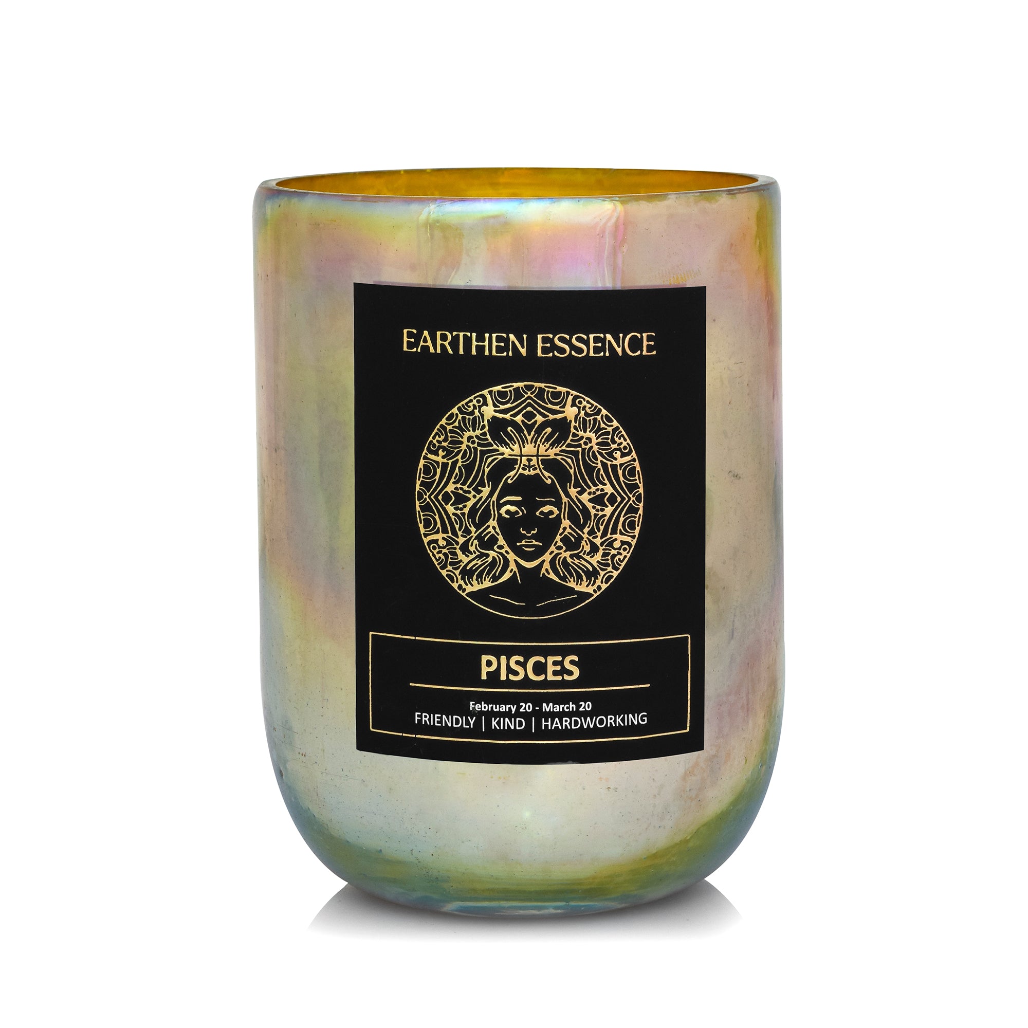 Pisces Zodiac Candle
