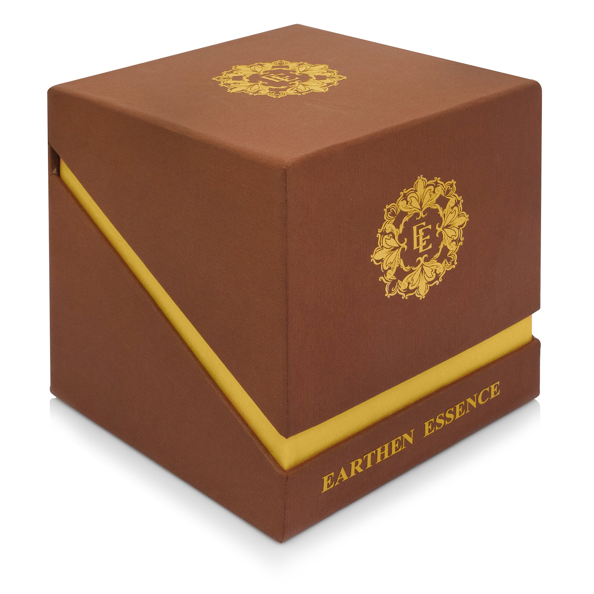 Earthen Essence Luxury Scented Candle PLUM & FIG | Amber jar Candle | 100% Natural Soy Wax With Cotton Wick | Smokeless & Non-Toxic Candles | 220gm